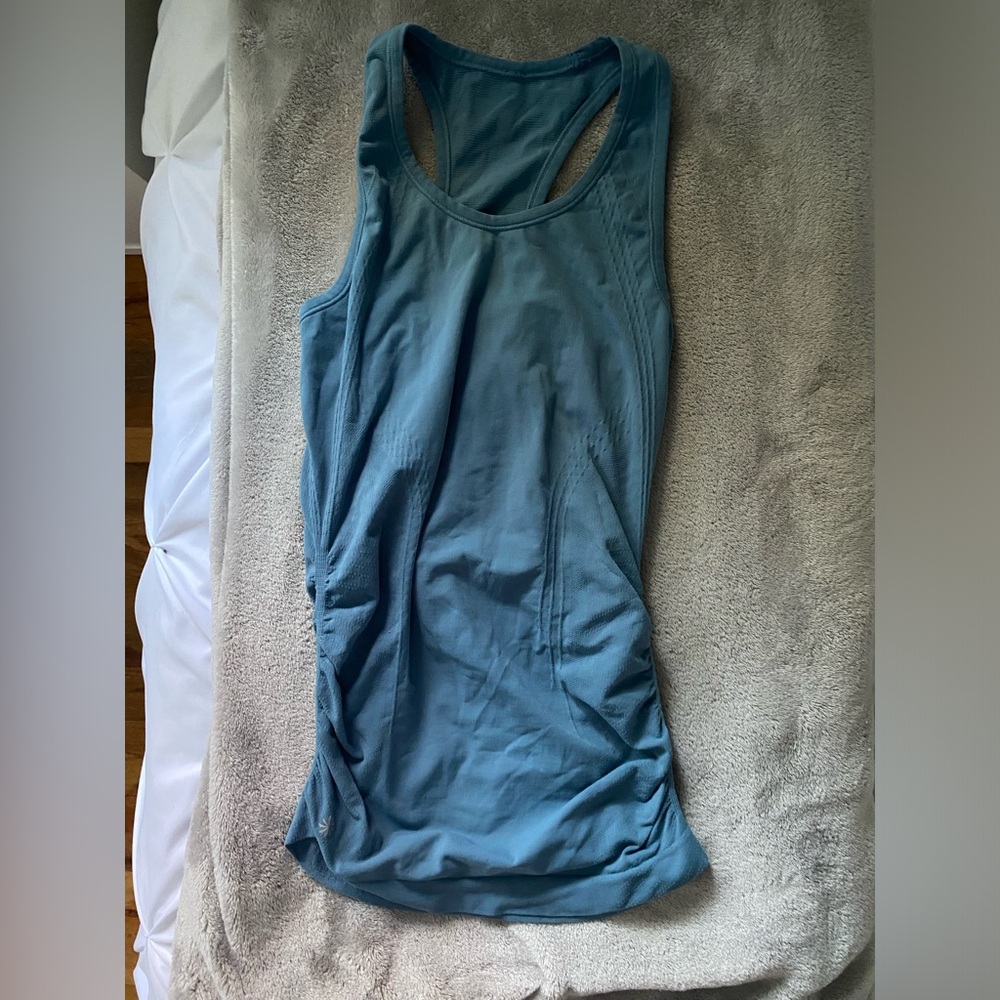 Turquoise Blue Athleta Tank Top